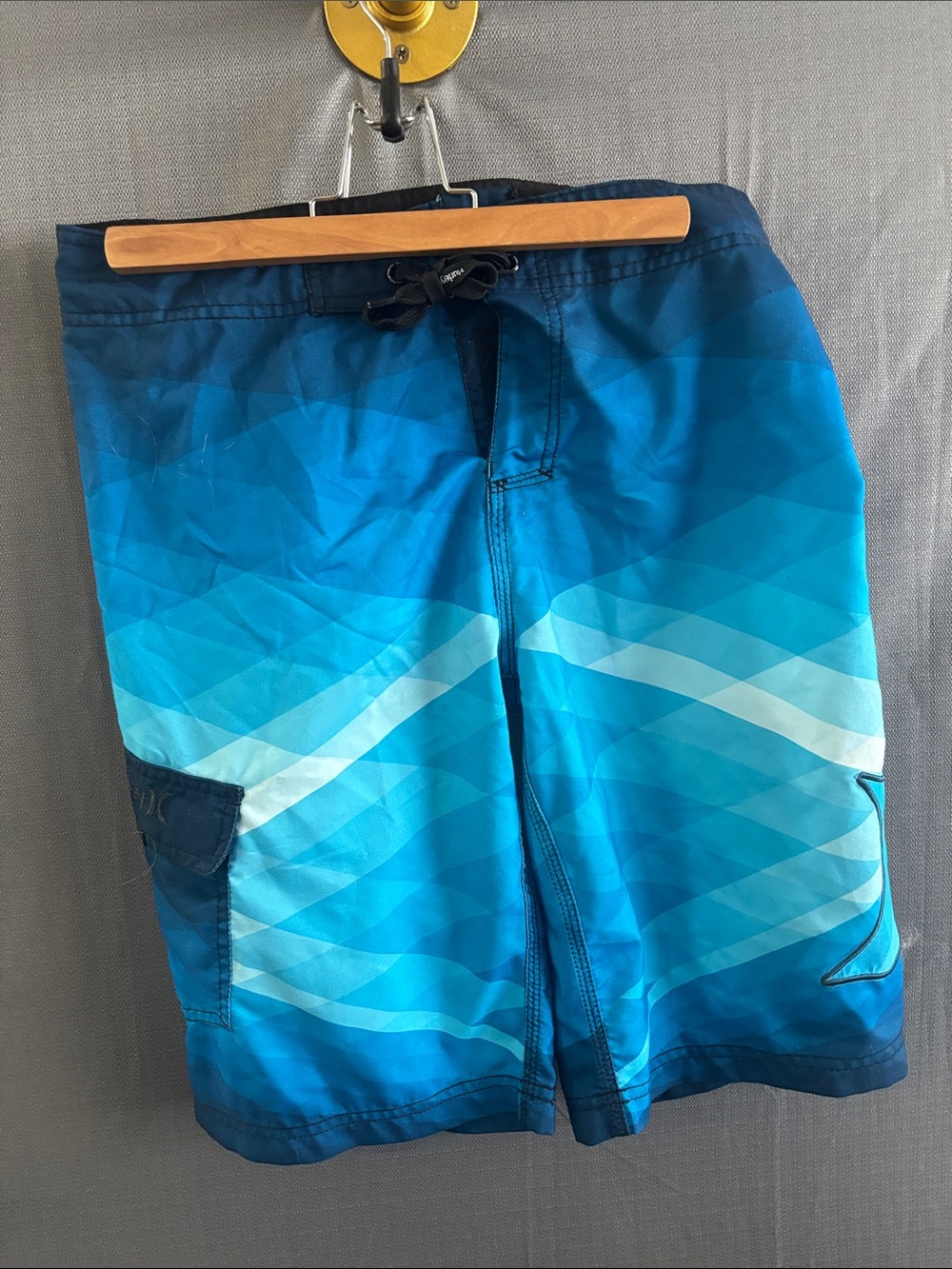 Hurley Blue Gradient Board Shorts